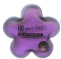 Flower Shape Gel Heating Pads Purple To Keep Hand Warmer