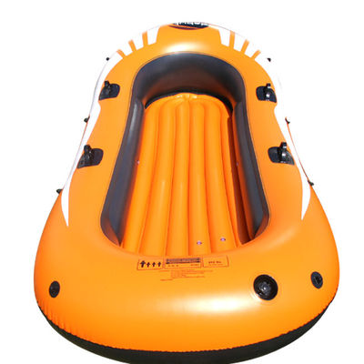 Eco Friendly 4 Person Pvc Inflatable Boat Set With 4 Set Oars