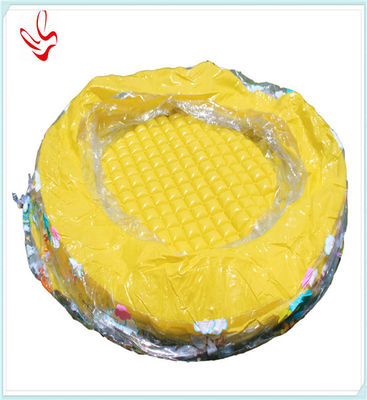 Double Bottom Inflatable Swimming Pools Round PVC For Kids