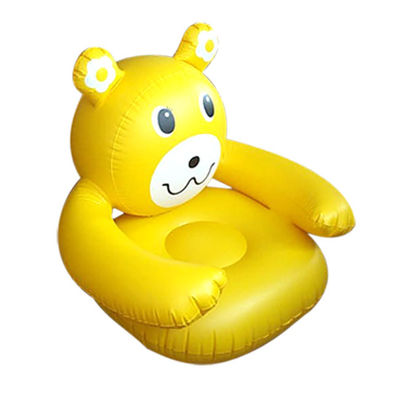 Comfortable Animal Inflatable Sofa Chair 0.3mm Pvc For Kids