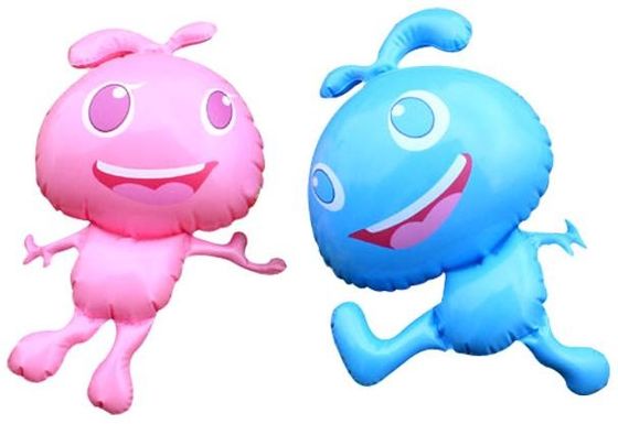 Durabale Hello Kitty Inflatable Water Animal Toys For Children