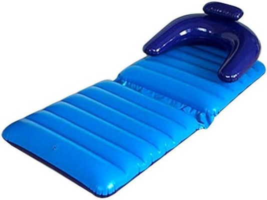Customized Folding Inflatable Air Mattress / Lounge Chair For Promotion