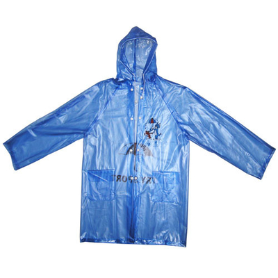 Light Weight Kids Pvc Rain Coats Carntoon 