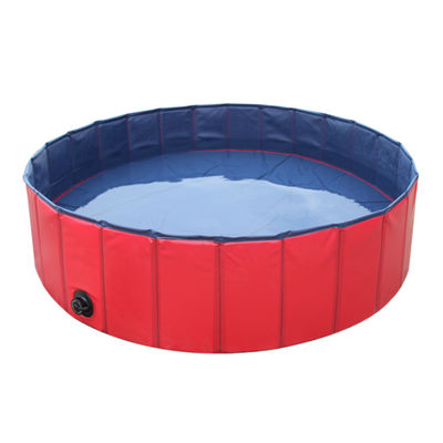 Pvc Portable Pet Bath Tub Inflatable , Dog Bathing Tub