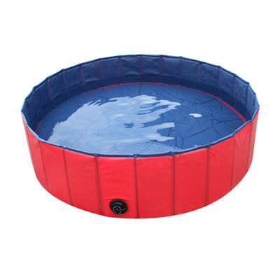 Pvc Portable Pet Bath Tub Inflatable , Dog Bathing Tub